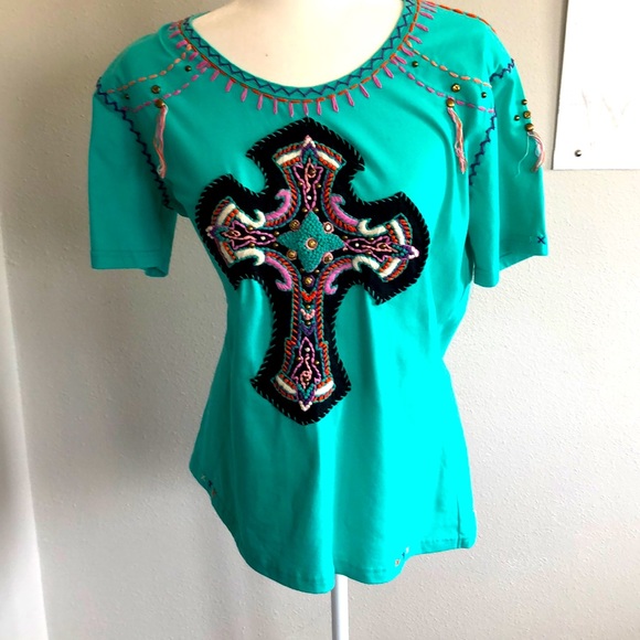 Turquoise T-Shirt - Picture 1 of 6